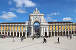 Praca do Comrcio, na Baixa Pombalina