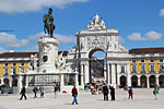Praca do Comrcio, na Baixa Pombalina